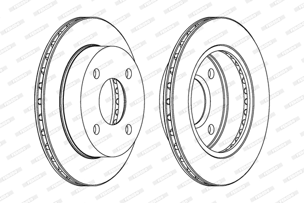 Brake Disc (DDF770)