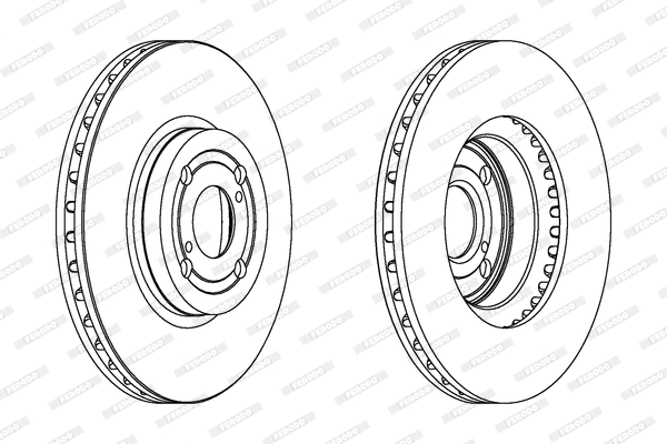Brake Disc (DDF1461)