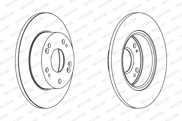 Brake Disc (DDF1390)