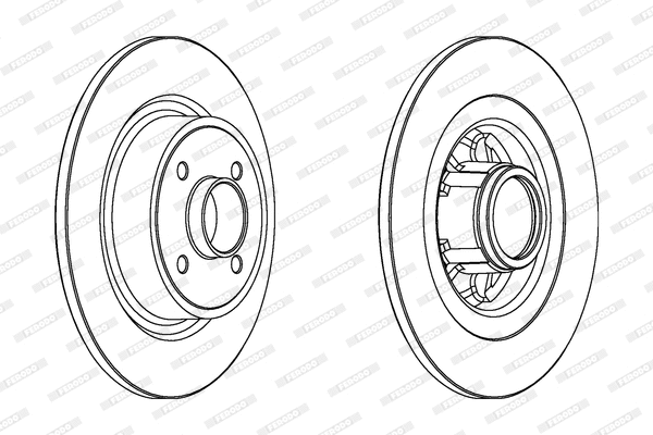 Brake Disc (DDF1381)