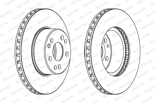 Brake Disc (DDF613)
