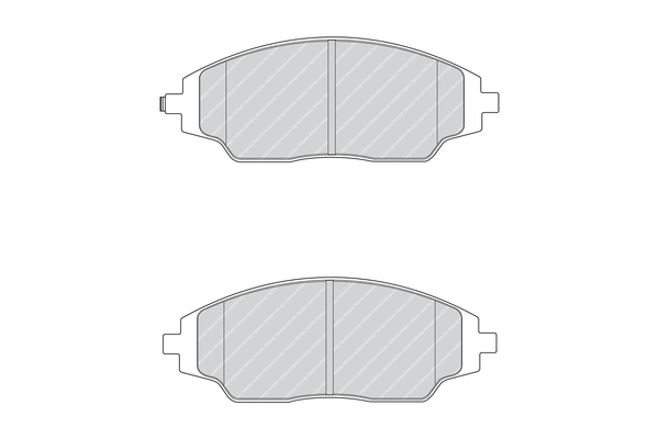 Brake Pad Set, disc brake (FDB4496)