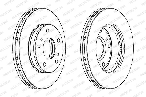 Brake Disc (DDF722)