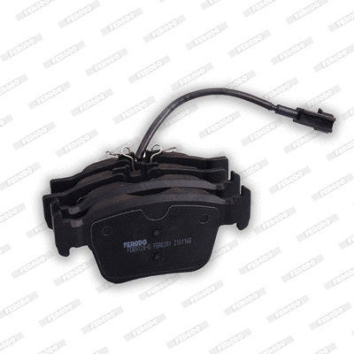 Brake Pad Set, disc brake (FDB5128-D)