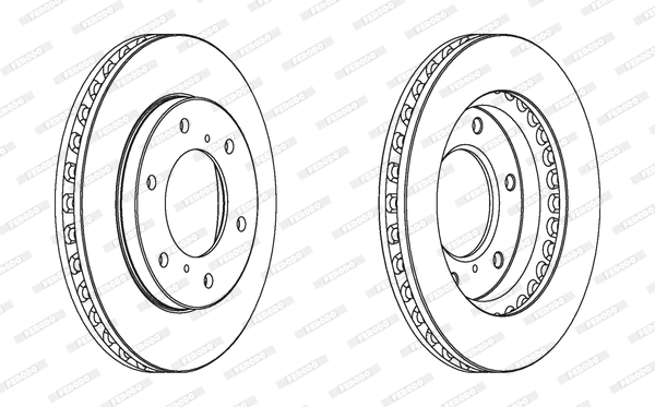 Brake Disc (DDF1818)