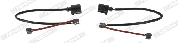 Warning Contact, brake pad wear