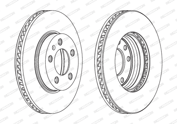Brake Disc (DDF1591LC-1)