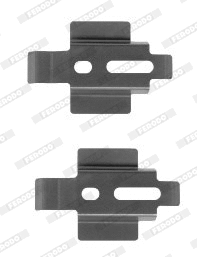 Accessory Kit, disc brake pad (FBA522)