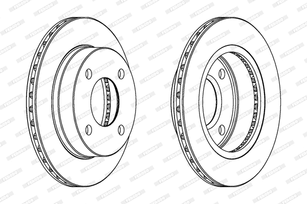 Brake Disc (DDF807)