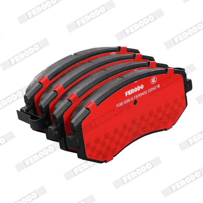 Brake Pad Set, disc brake (FDB1639-S)
