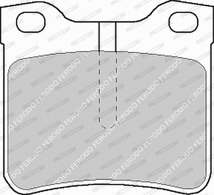 Brake Pad Set, disc brake (FVR1044)