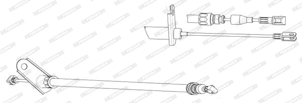 Cable Pull, parking brake (FHB431183)