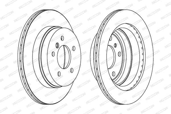 Brake Disc (DDF1697)