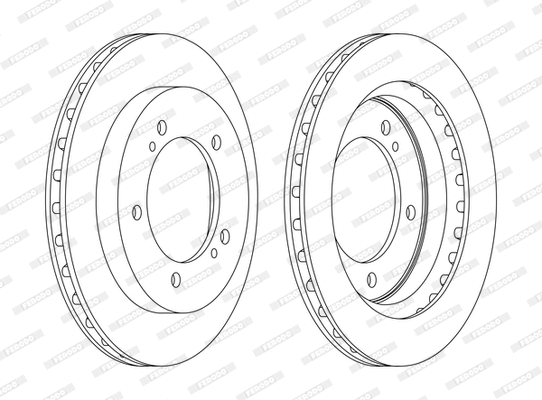 Brake Disc (DDF1687C)