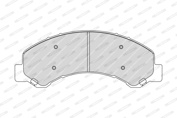 Brake Pad Set, disc brake (FCV1853)