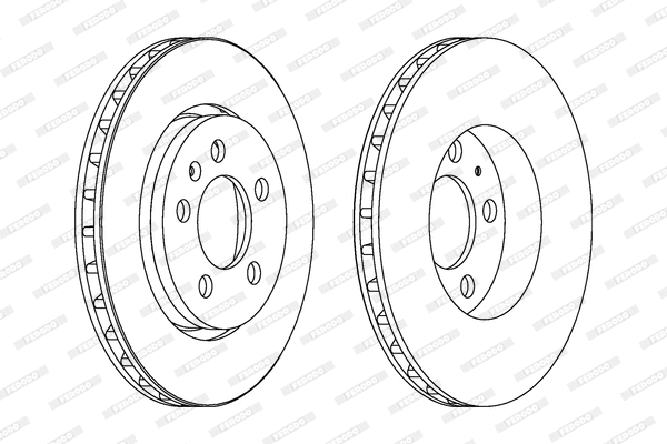 Brake Disc (DDF1154)