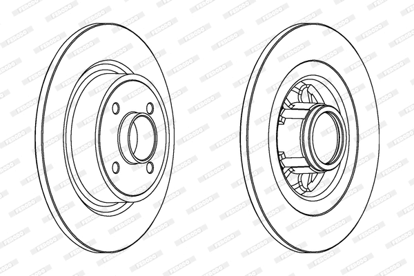Brake Disc (DDF1381C-1)