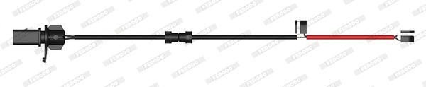 Warning Contact, brake pad wear (FWI408)