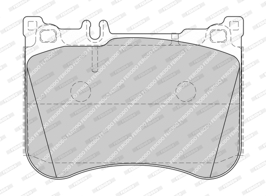 Brake Pad Set, disc brake (FDB4800-D)