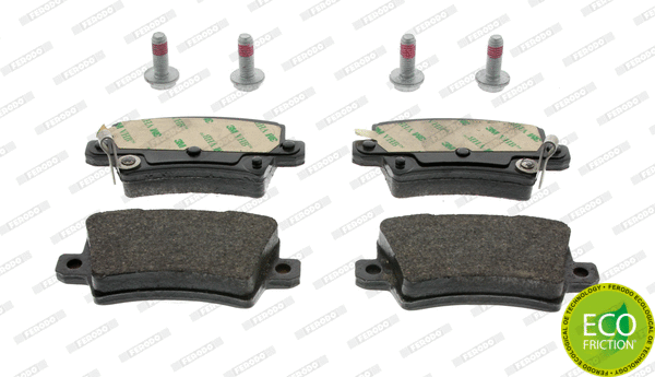 Brake Pad Set, disc brake (FDB1862)