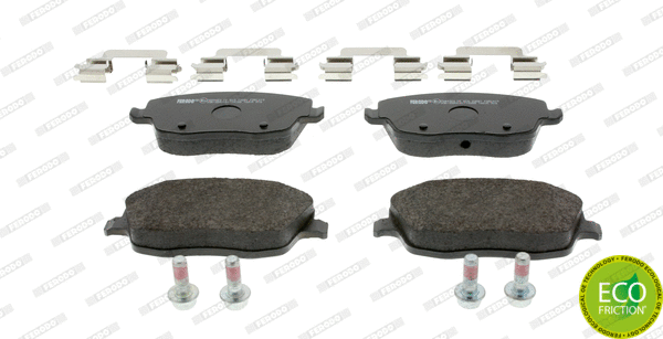 Brake Pad Set, disc brake (FDB1419)