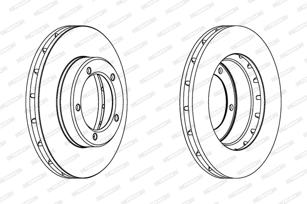 Brake Disc (DDF1211)