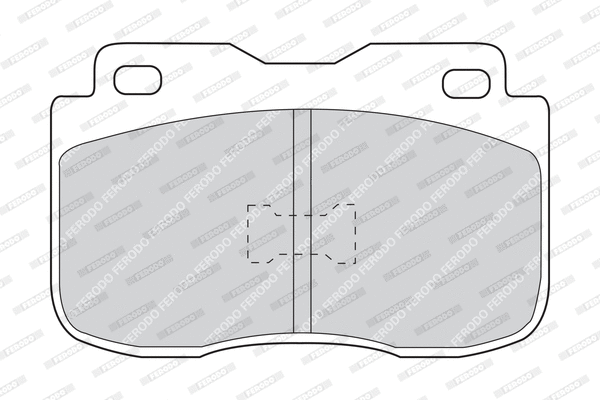 Brake Pad Set, disc brake (FDB420)