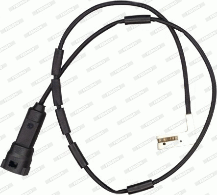 Warning Contact, brake pad wear (FWI209)