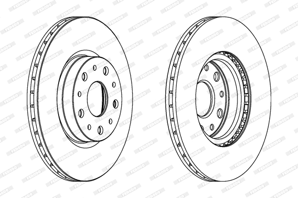 Brake Disc (DDF1168)