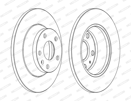 Brake Disc (DDF1848C)