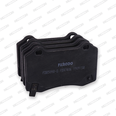 Brake Pad Set, disc brake (FDB5098-D)