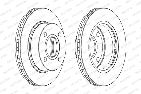 Brake Disc (DDF887)