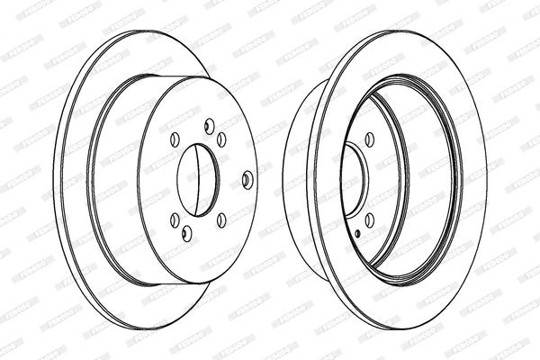 Brake Disc (DDF1794C-1)