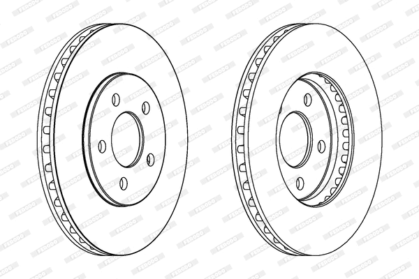 Brake Disc (DDF1407)
