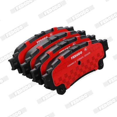 Brake Pad Set, disc brake (FDB4902-S)