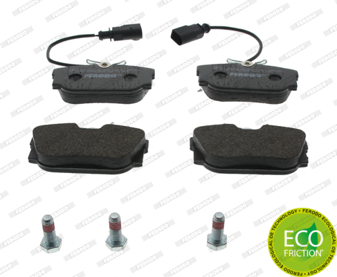 Brake Pad Set, disc brake (FDB1482)
