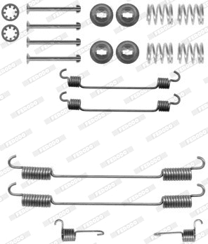 Accessory Kit, brake shoes (FBA204)
