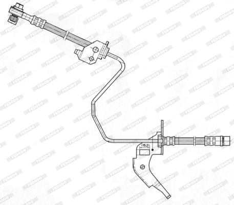 Brake Hose (FHY2605)