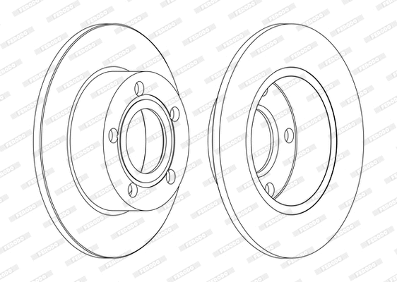 Brake Disc (DDF1033C)