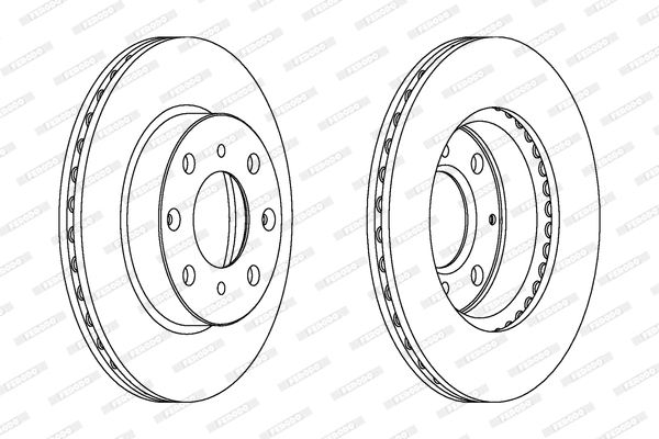 Brake Disc (DDF571)