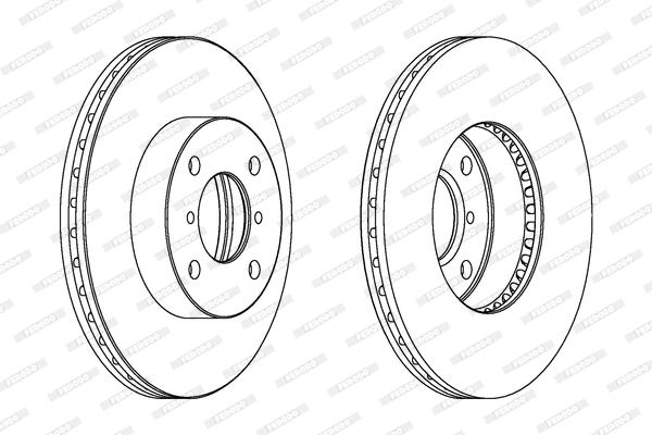 Brake Disc (DDF1396)
