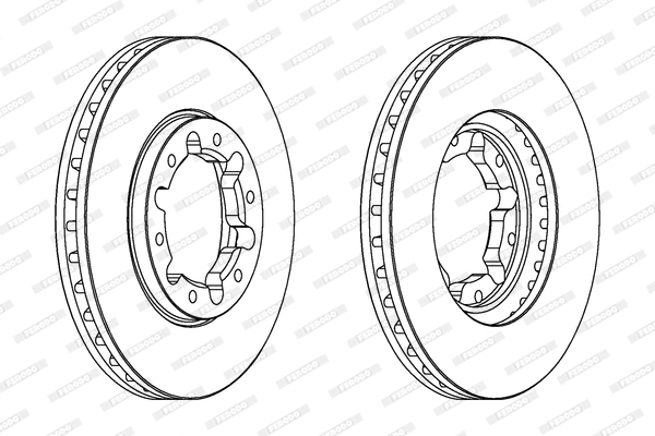 Brake Disc (DDF1552C-1)