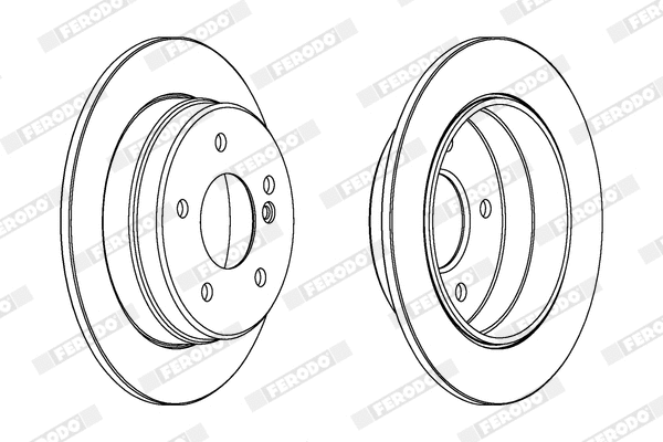 Brake Disc (DDF1349X)