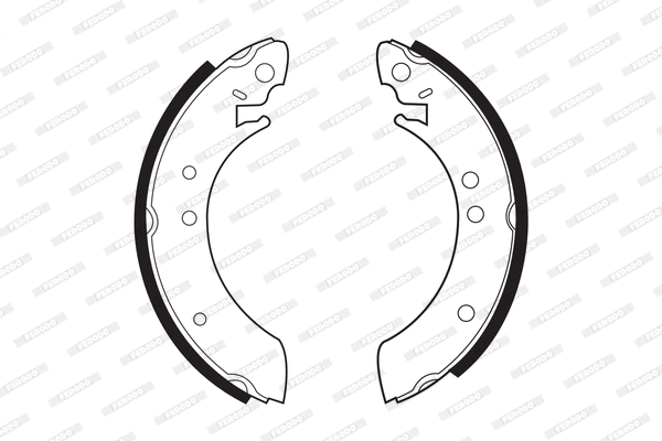 Brake Shoe Set (FSB356)