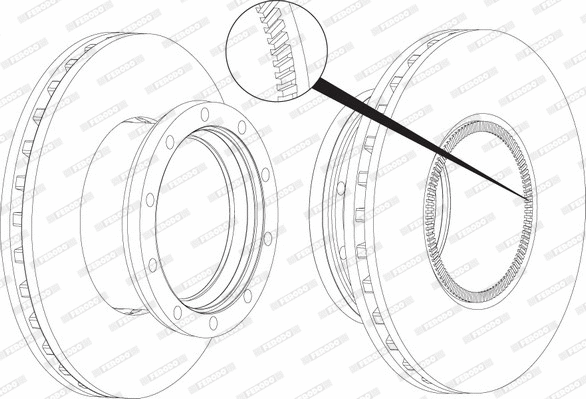 Brake Disc (FCR250A)