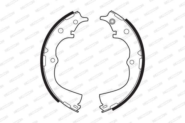 Brake Shoe Set (FSB324)