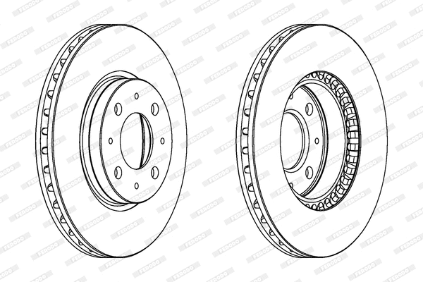Brake Disc (DDF604)
