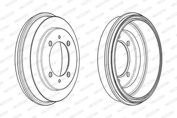 Brake Drum (FDR329275)