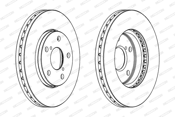 Brake Disc (DDF748)