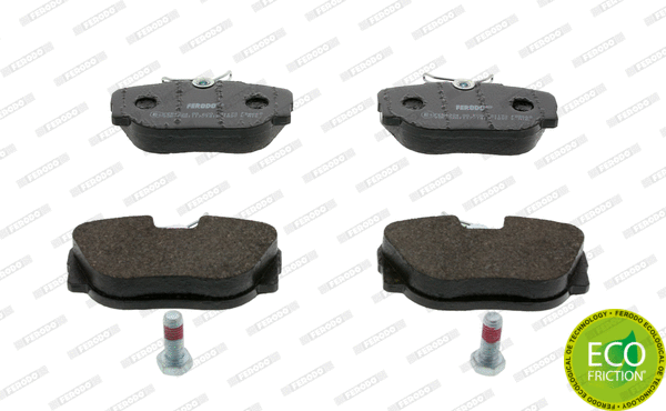 Brake Pad Set, disc brake (FDB660)